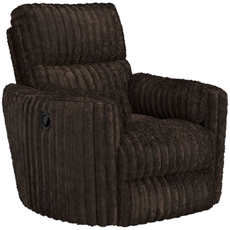 Catnapper Daydream Swivel Glider Recliner - Chocolate, Chocolate, hires