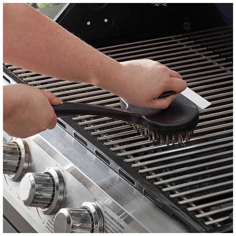 MR. BAR-B-Q Oversized Grill Brush - Black, , hires