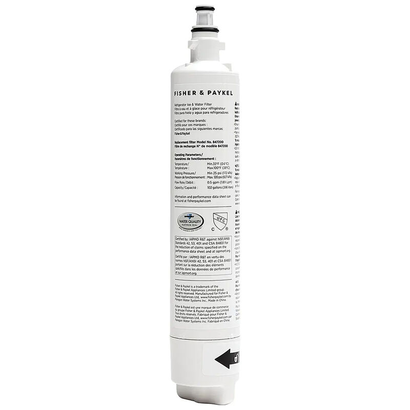 Fisher & Paykel 6-Month Water Filter for Refrigerators - FWC2 | P.C ...