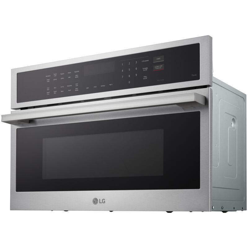 LG 30 in. 1.7 cu. ft. Smart Speed Electric Single Wall Oven with Standard Convection & Sensor Cooking - Stainless Steel, , hires