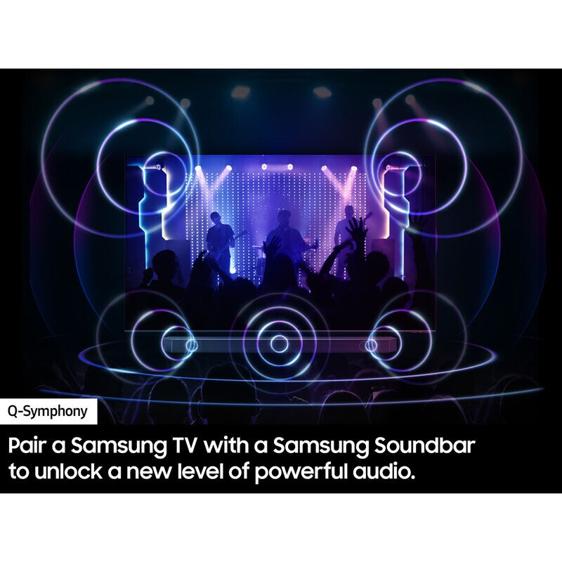 Samsung 5.1.2 Channels Dolby Atmos Smart Sound Bar with Bluetooth & Wireless Subwoofer - Black, , hires