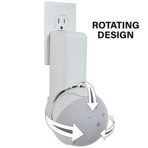 Sanus - Outlet Hanger Designed for Echo Dot (4th Gen) - White, , hires