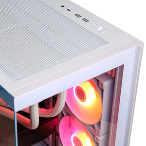 CyberPowerPC Gamer Supreme Desktop with Intel Core Ultra 7 270K Plus, 3.7 GHz, 24-Core CPU, NVIDIA GeForce RTX 5070 Ti, 16GB VRAM GPU, 32 GB RAM, 2 TB SSD & Windows 11 Home - White, , hires