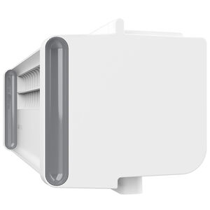 Sharper Image Portal Window Fan with 3 Speed Settings & Reversible Exhaust - White, , hires