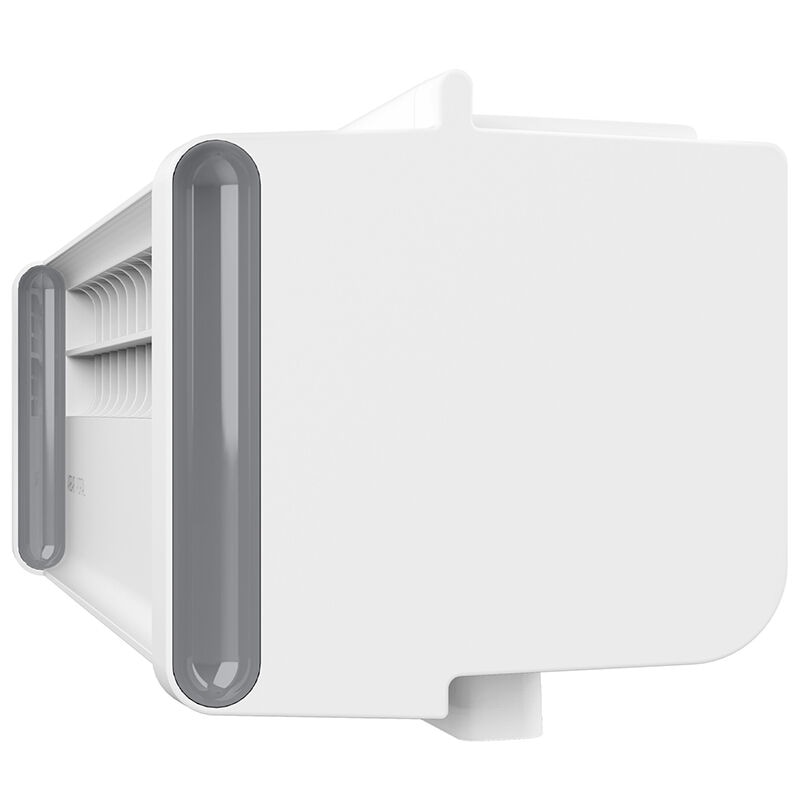 Sharper Image Portal Window Fan with 3 Speed Settings & Reversible Exhaust - White, , hires