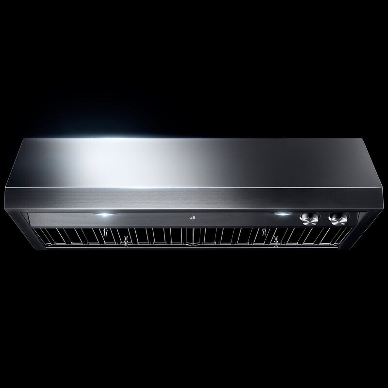 JennAir Pro-Style 36 in. Ducted Canopy Pro Style Style Range Hood with 600 CFM, 4 Fan Speeds & 2 Halogen Lights - Stainless Steel, , hires
