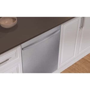 Samsung 24 in. Top Control Dishwasher with 51 dBa Sound Level, 3rd-Rack & AutoRelease - Stainless Steel, , hires