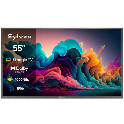 Sylvox - Deck ProQ 3.0 Series 55" Class Partial Sun 4K UHD QLED Smart Google Outdoor TV | OQ55A2A1GD