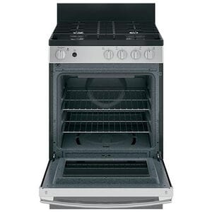 GE 24 in. 2.9 cu. ft. Gas Range with 4 Sealed Burners - Stainless Steel, , hires