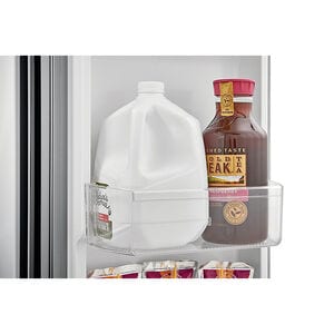 Frigidaire 33 in. 17.4 cu. ft. Counter Depth 4-Door French Door Refrigerator - Brushed Steel, , hires