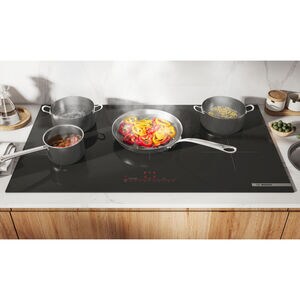 Bosch 500 Series 36 in. 5-Burner Smart Induction Cooktop with Power Burner - Black, , hires