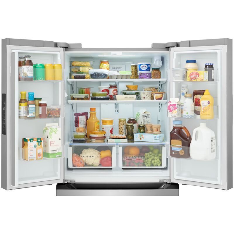 Frigidaire 36 in. 28.8 cu. ft. French Door Refrigerator with Internal Water Dispenser - Fingerprint-Resistant Stainless Steel Look, , hires