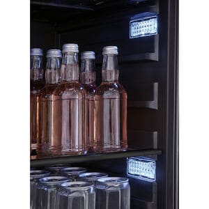 Zephyr Presrv Series 24 in. 5.6 cu. ft. Built-In/Freestanding Beverage Center with Pull-Out Shelves & Digital Control - Stainless Steel, , hires