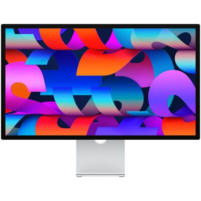 Apple - Studio Display - Standard Glass - Tilt-Adjustable Stand - Silver | MFEX4LL-A