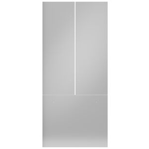 Bertazzoni 36 in. French Door Refrigerator Door Panel Kit - Stainless Steel, , hires