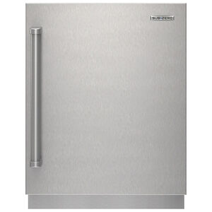 Sub-Zero Designer Series Undercounter ADA Height 24 in. Right Hinge Stainless Steel Solid Door Panel with Pro Handle, , hires