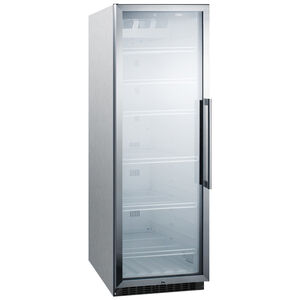Summit Commercial 24 in. 12.6 cu. ft. Beverage Center with Adjustable Shelves & Digital Control - Stainless Steel, , hires