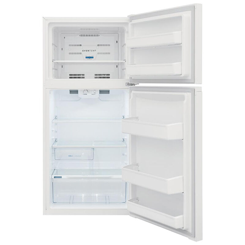 Frigidaire 28 in. 13.9 cu. ft. Counter Depth Top Freezer Refrigerator - White, , hires