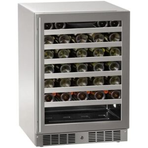 Marvel The Essential Collection 24 in. Outdoor Undercounter Wine Cooler with Wire Racks, Single Temperature Zone & 55-Bottle Capacity - Stainless Steel, , hires