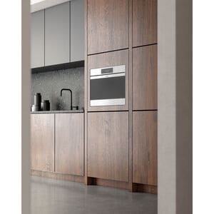 Wolf E Series 24 in. 1.7 cu. ft. Steam Electric Single Wall Oven with Standard Convection - Stainless Steel, , hires