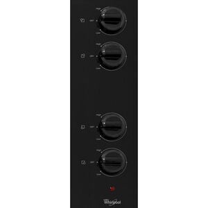 Whirlpool 30 in. 4-Burner Electric Cooktop with Simmer Burner - Black, Black, hires