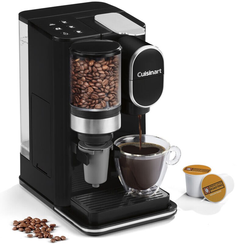 Cuisinart Grind & Brew Single Serve Coffee Maker - Black, , hires