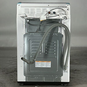 LG 27 in. 5.5 cu. ft. Smart Top Load Washer with EasyUnload, TurboWash3D Technology & AI Sensing - Alpine White (Open Box Good Condition), , hires