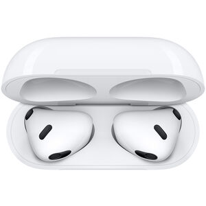 Apple - AirPods (3rd generation) with Lightning Charging Case - White, , hires
