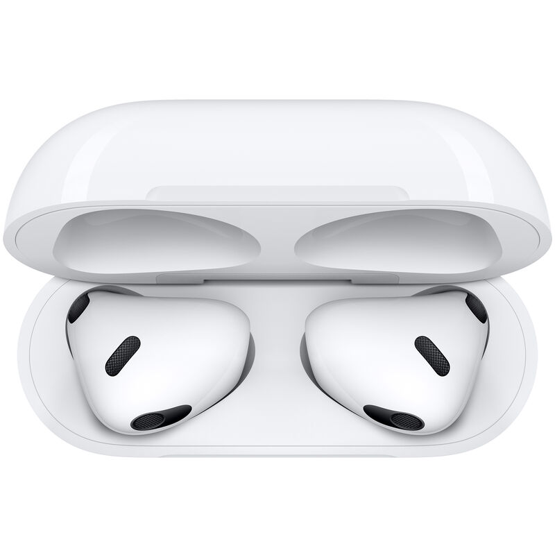 Apple - AirPods (3rd generation) with Lightning Charging Case - White, , hires