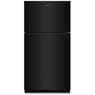 Whirlpool 33 in. 21.3 cu. ft. Top Freezer Refrigerator - Black | WRTX3021TB