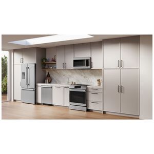 Bosch 500 Series 30 in. 5.8 cu. ft. Air-Fry Standard Convection Slide-In Electric Range with 4 Induction Burners - Stainless Steel, , hires