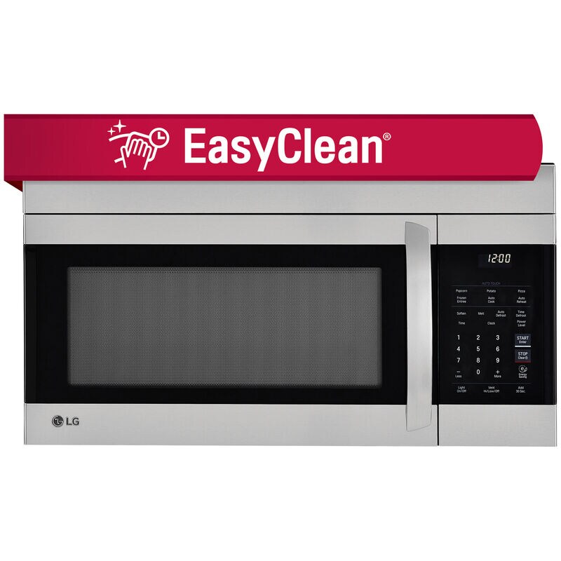 LG 30" 1.7 Cu. Ft. OvertheRange Microwave with 10 Power Levels, 300 CFM & Sensor Cooking