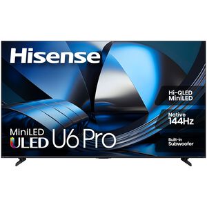 Hisense - 75" Class U6 Pro Series LCD 4K UHD Smart VIDAA TV, , hires