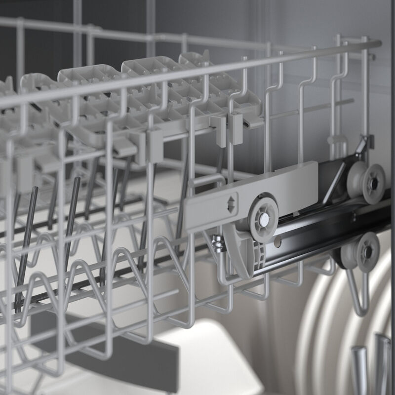 Bosch 800 Series 24 in. Top Control Smart Dishwasher with 42 dBa Sound Level, 3rd-Rack & CrystalDry - Stainless Steel, Stainless Steel, hires