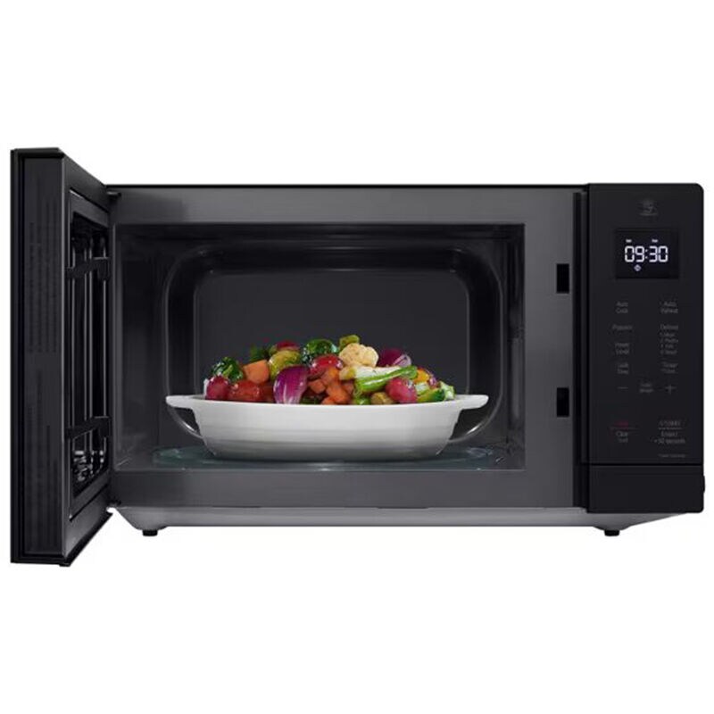 LG 20 in. 1.1 cu. ft. 900W Countertop Microwave - Black, , hires