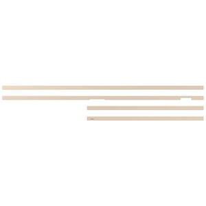 Samsung The Frame 85" Customizable Bezel - Sand Gold Metal Compatible with 2021 - 2025 Frame TVs and 2025 Frame Pro TVs, , hires
