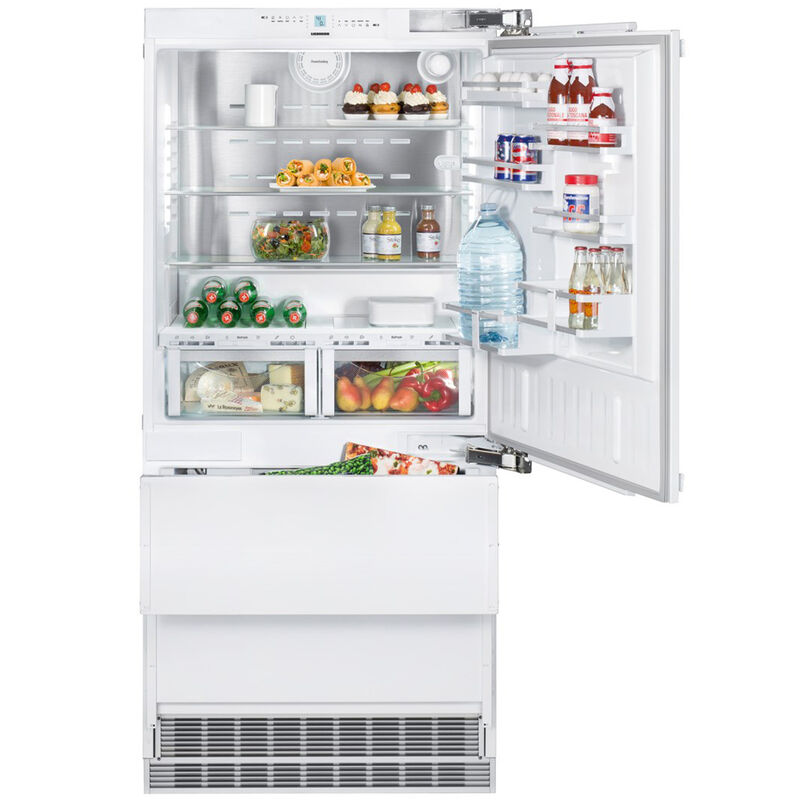 Liebherr 36 in. Built-In 18.9 cu. ft. Counter Depth Bottom Freezer Refrigerator - Custom Panel Ready, , hires
