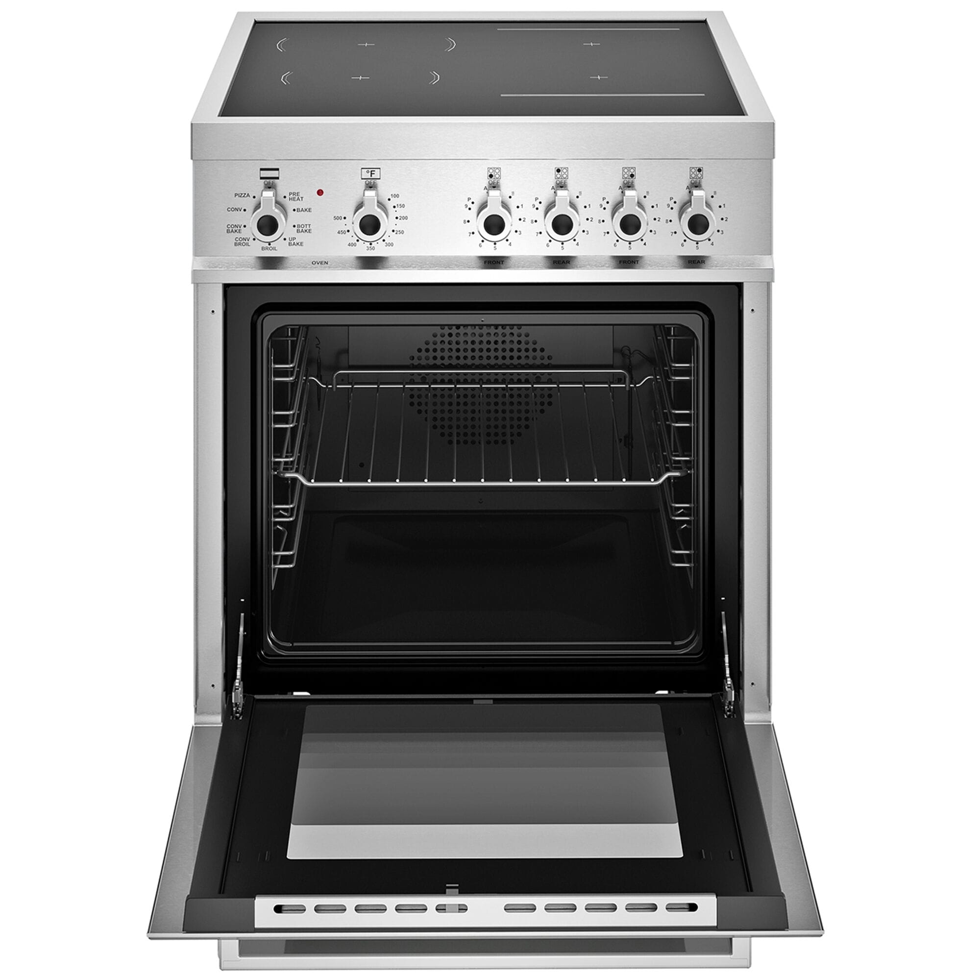 PRO244IFEMXB Induction Range side view