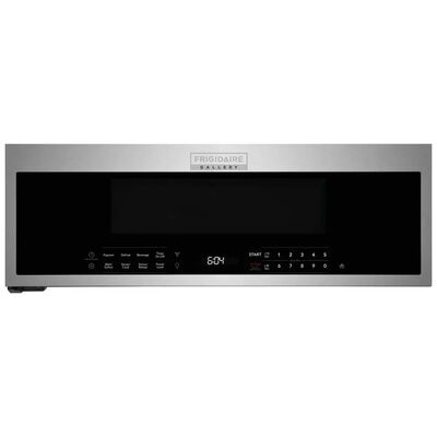 Frigidaire Gallery 30 in. 1.2 cu. ft. Over-the-Range Microwave with 10 Power Levels, 400 CFM & Sensor Cooking Controls - Stainless Steel | GMOS1266AF