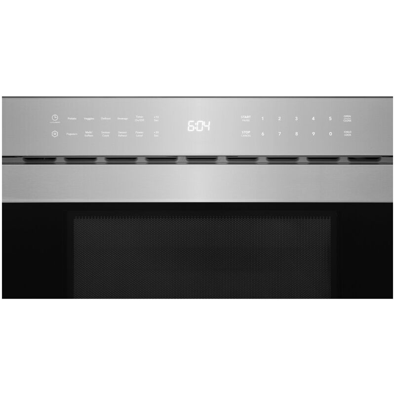 Frigidaire Professional 30 in. 1.2 cu. ft. 1000W Drawer Microwave with Sensor Cooking - Stainless Steel, , hires