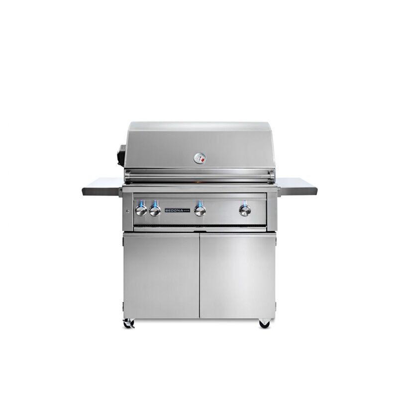 Sedona by Lynx 36 in. 3-Burner Natural Gas Grill with Rotisserie & Sear Burner - Stainless Steel, , hires