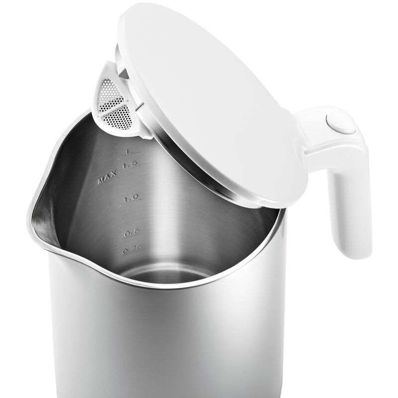 Zwilling Enfinigy 1.5-Liter Cool Touch Electric Kettle - Silver, , hires