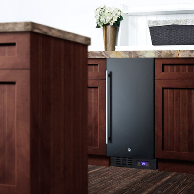 Built in upright freezer top