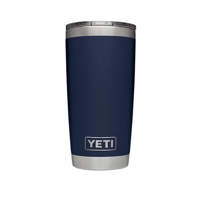 YETI Rambler 20 oz Tumbler - Navy Blue | YRAMT20NB