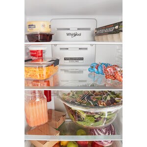 Whirlpool 24 in. 12.9 cu. ft. Counter Depth Garage Ready Bottom Freezer Refrigerator - Fingerprint Resistant Stainless Steel, Fingerprint Resistant Stainless, hires