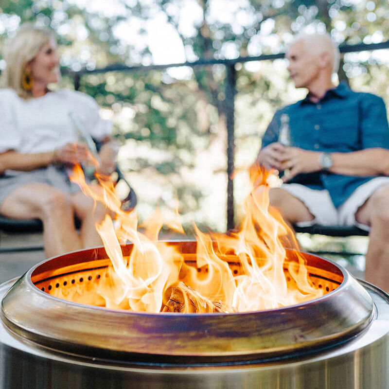 Solo Stove Yukon 27 Stainless Steel Fire Pit | P.C. Richard u0026 Son