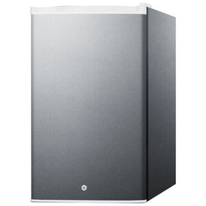 Summit 17 in. 2.5 cu. ft. Mini Fridge - Stainless Steel, , hires