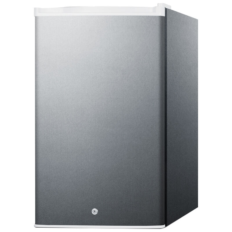 Summit 17 in. 2.5 cu. ft. Mini Fridge - Stainless Steel, , hires