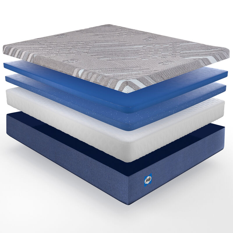 Sealy Benedict Reflexion Medium All Foam Full Size Mattress, , hires