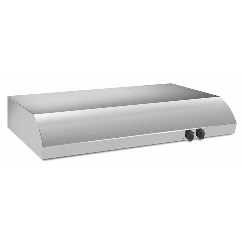 Whirlpool 36 in. Standard Style Range Hood with 2 Speed Settings, Convertible Venting & Incandescent Light - Stainless Steel, , hires